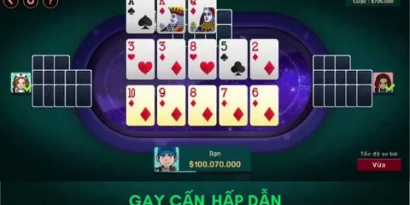 Cách chơi game mậu binh hay còn gọi là Chinese Poker